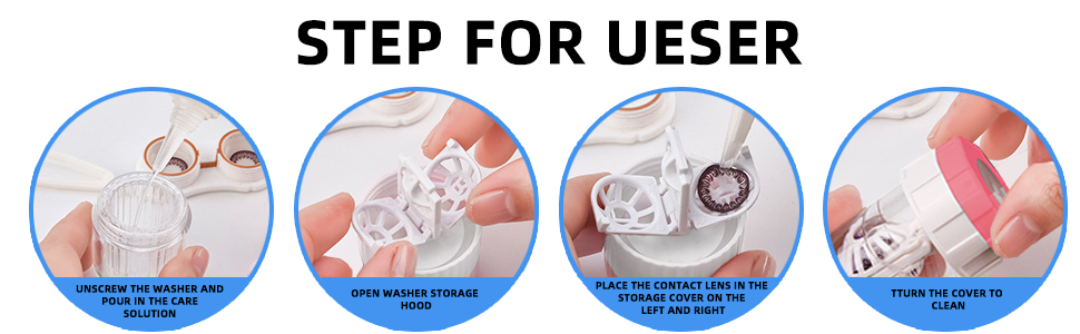 Contacts Case Cleaner Machines