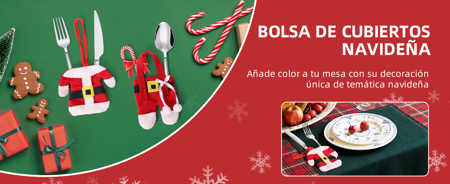 con temática navideña sobre fondo verde con bastones de caramelo, adornos de pan de jengibre y adornos festivos