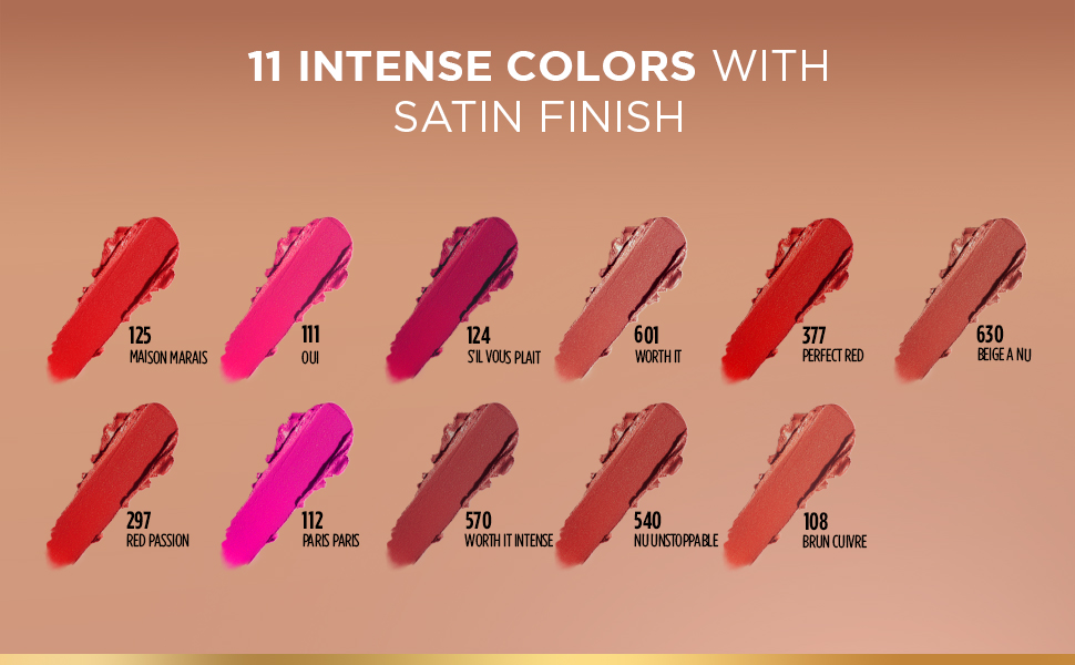 L’Oréal Paris Color Riche Satin Lipstick