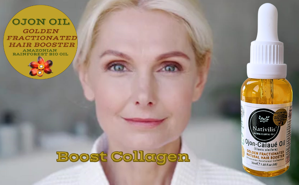 Nativilis Ojon Caiaue GOLDEN FRACTIONATED Oil - (Elaeis oleifera) 