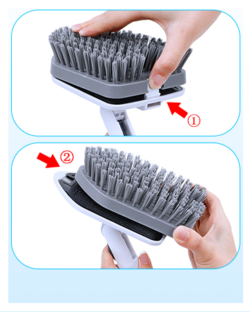 shower brush for cleaning