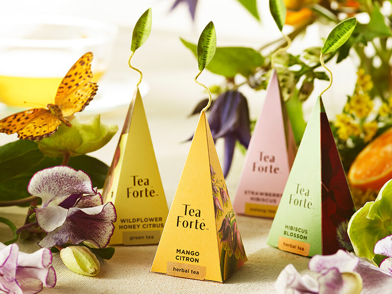 Tea Forte Cherry Blossom Organic Green Tea, Petite