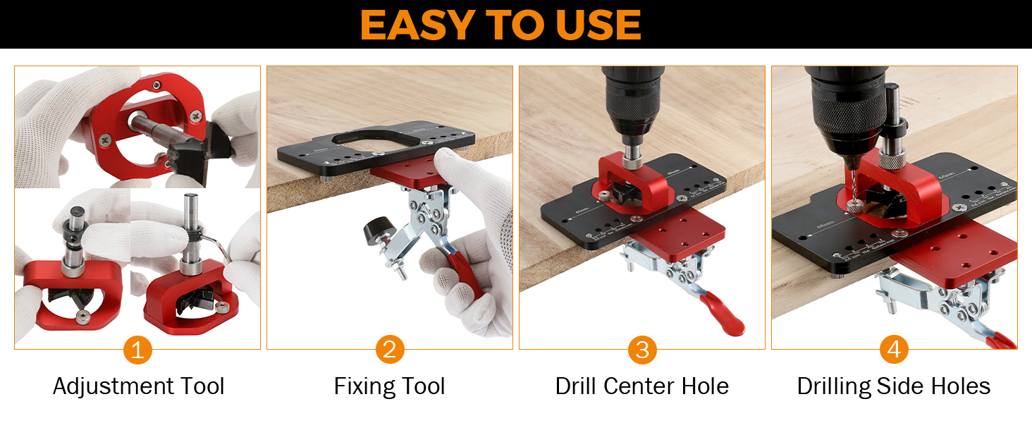 BEAMNOVA 35mm Hinge jig hinge,Drilling Hole Puncher Hinge Jig Drill