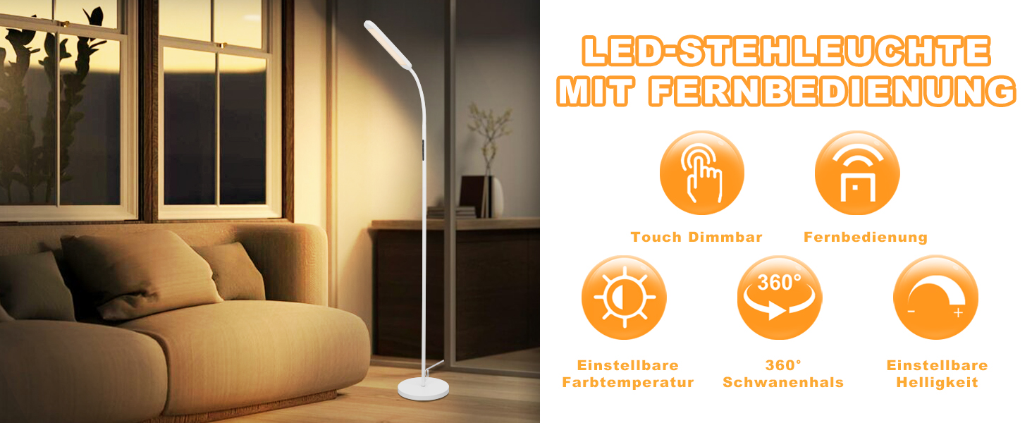 stehlampe wohnzimmer