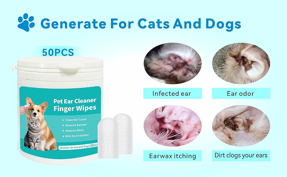 Pet Ear Wipes