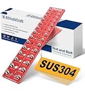 AltitudeCraft Thread Checker – Rustproof Nut and Bolt Identifier Gauge with Pro-Grade SUS304 Bolt...