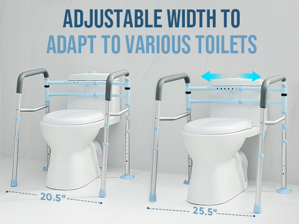 Adjustable Design, Fit Any Toilet