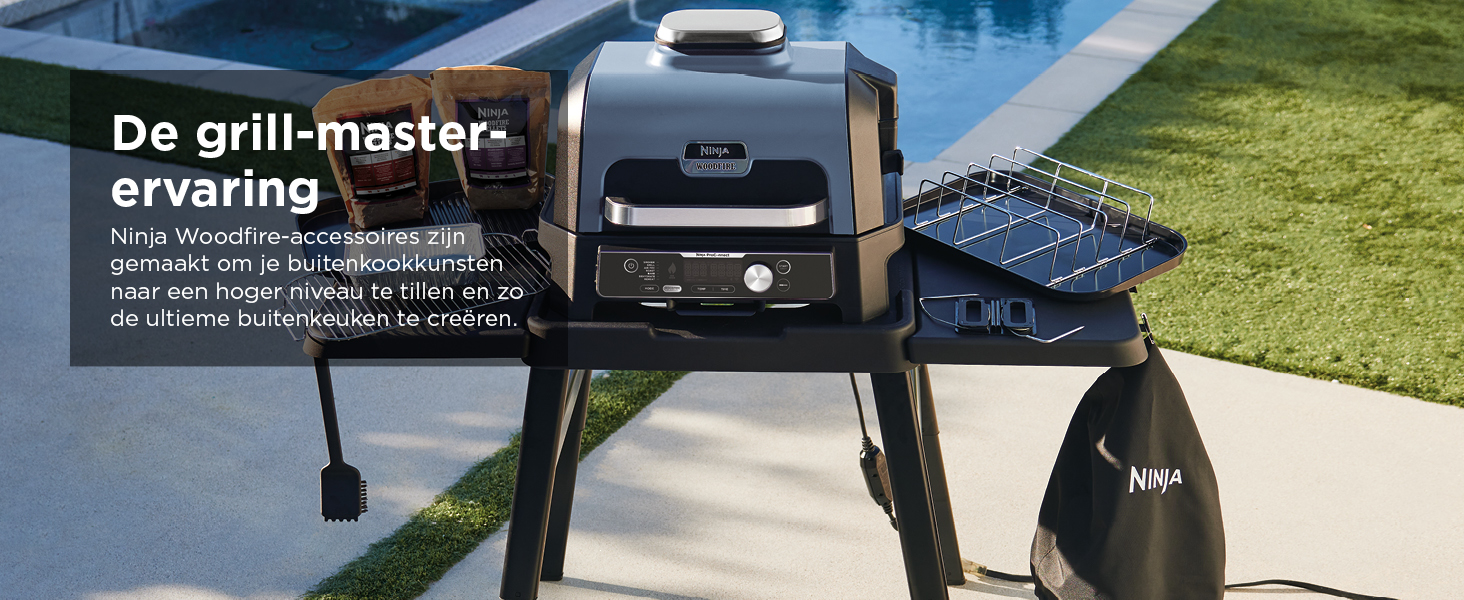 Ninja Woodfire Elektrische BBQ Grill OG901