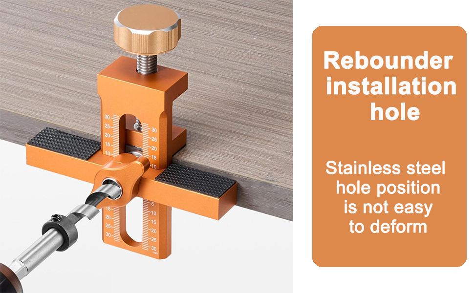 cabinet door mouting jig