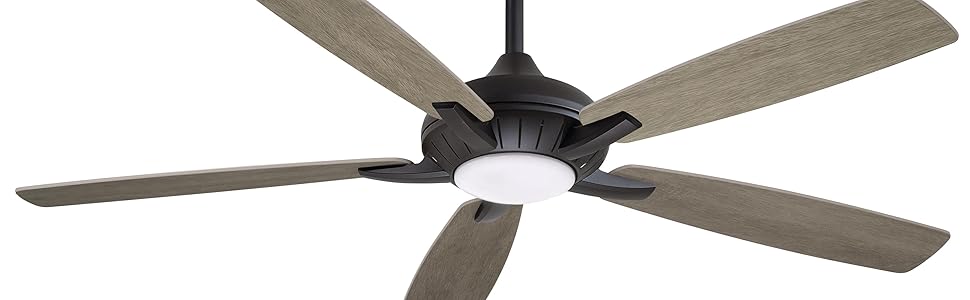 Minka-Aire, 60", Dyno XL,  F1001-CL, Coal, Ceiling Fan, Bond, Smart Fan, LED