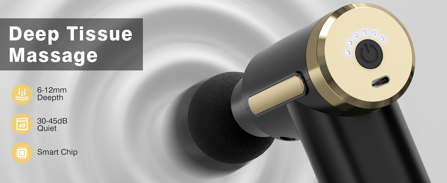 cotsoco mini massage gun for deep tissue muscle relief