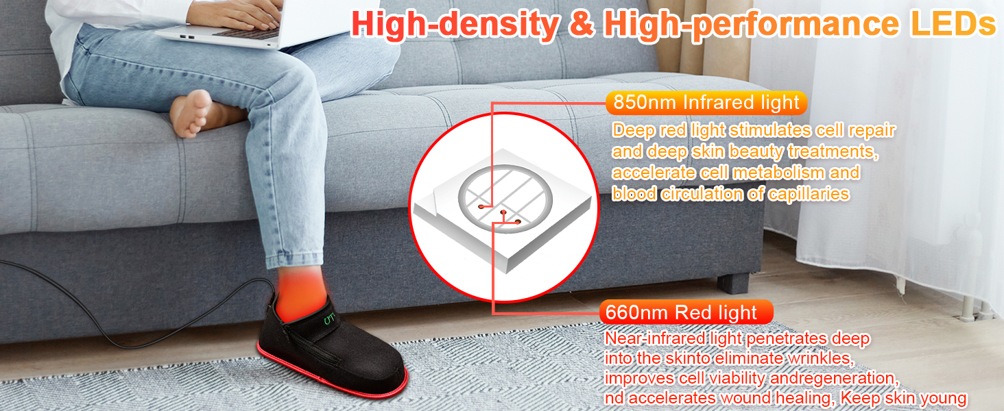 red light therapy for feet