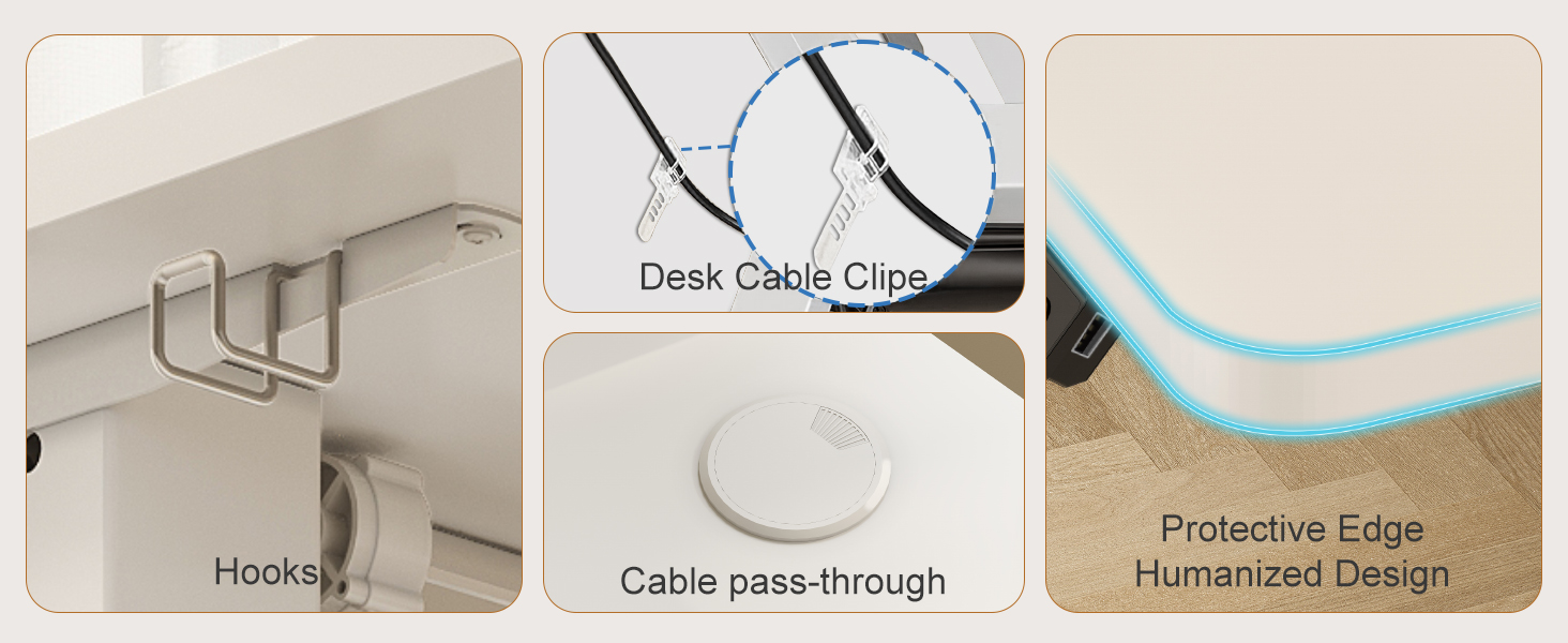 Height-adjustable desk