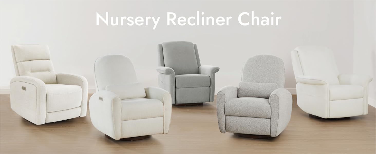 grey recliner chair