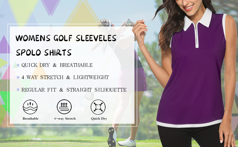 golf shirts for women