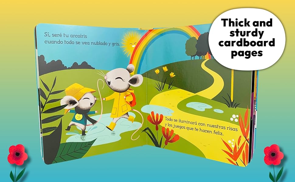 thick and sturdy pages