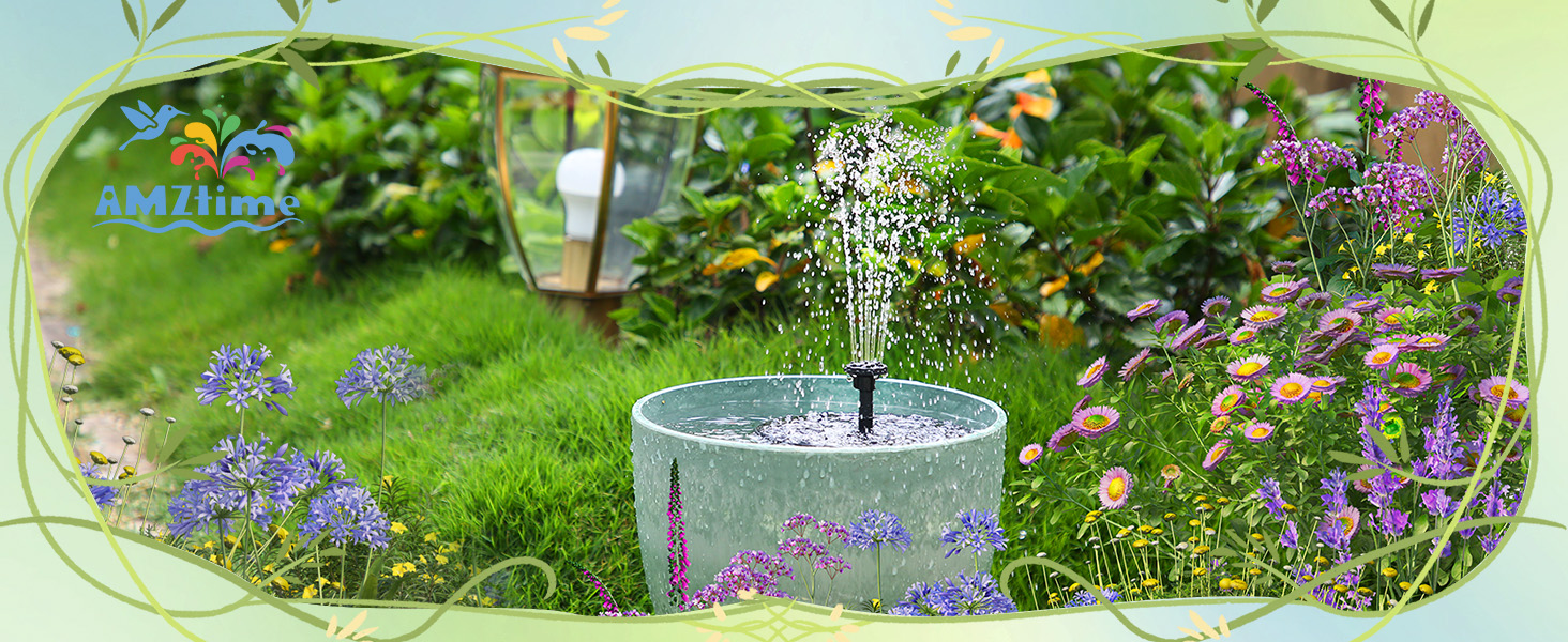 solar fountain