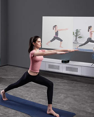 Yoga projector