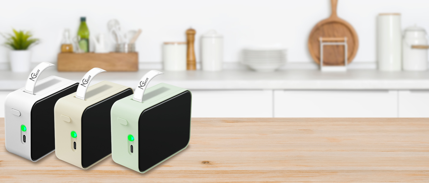 NGTeco Label Maker Machine with Tape