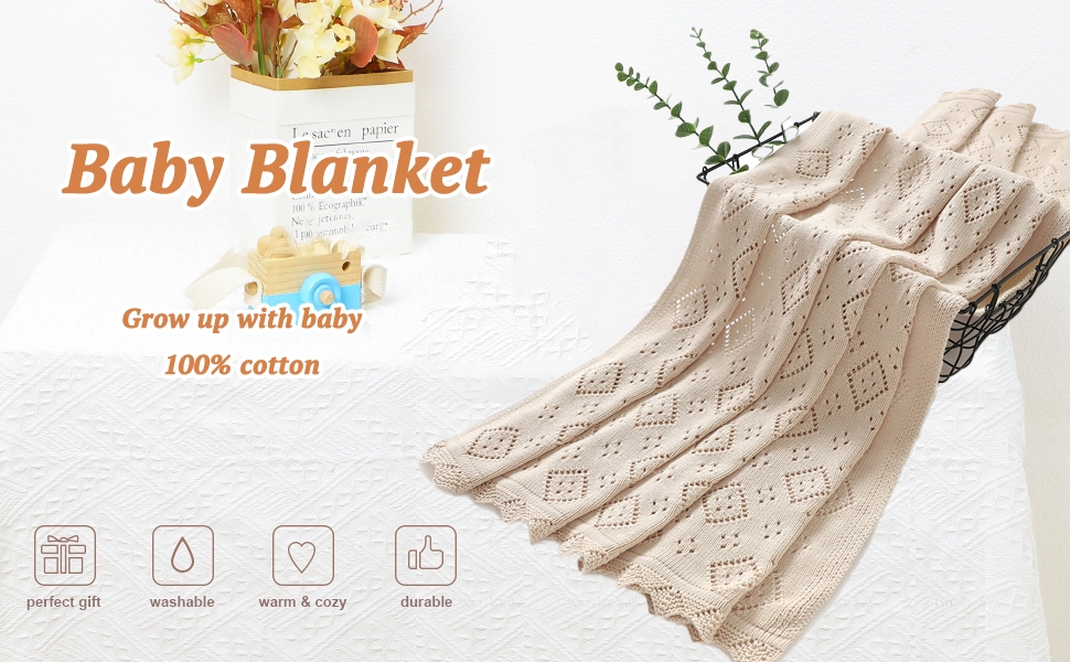 cotton baby blanket 