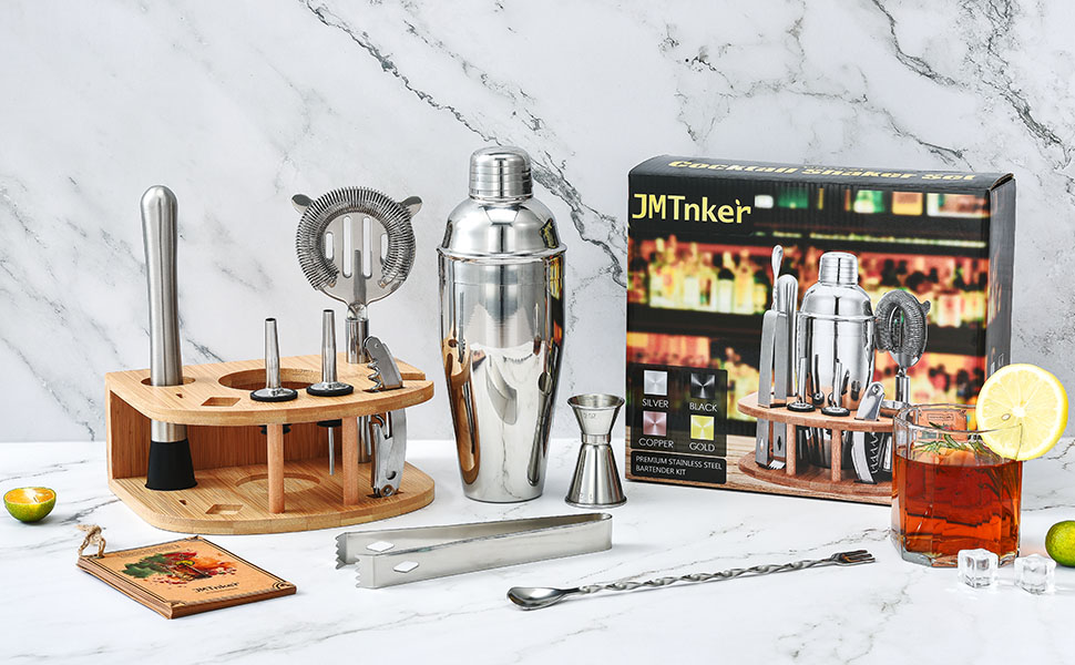 drink set for cocktail drink kit cocktail kit set mixing set bar mixer set shaker kit bar cocktail