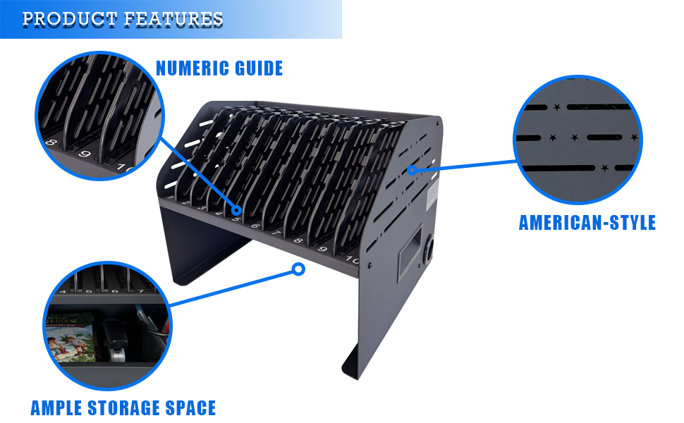 C10A-B Charging Station Charging Rack