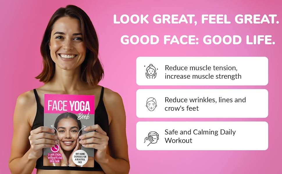 face yoga facial exercises book for beautiful face