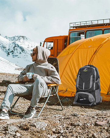 Hiking Backpack Breathable Rucksack Camping Daypack Water Resistant Hiking Backpack