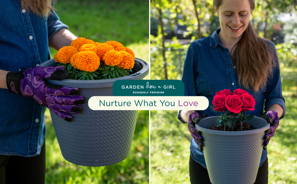 gardening gloves glove plants flowers prune garden