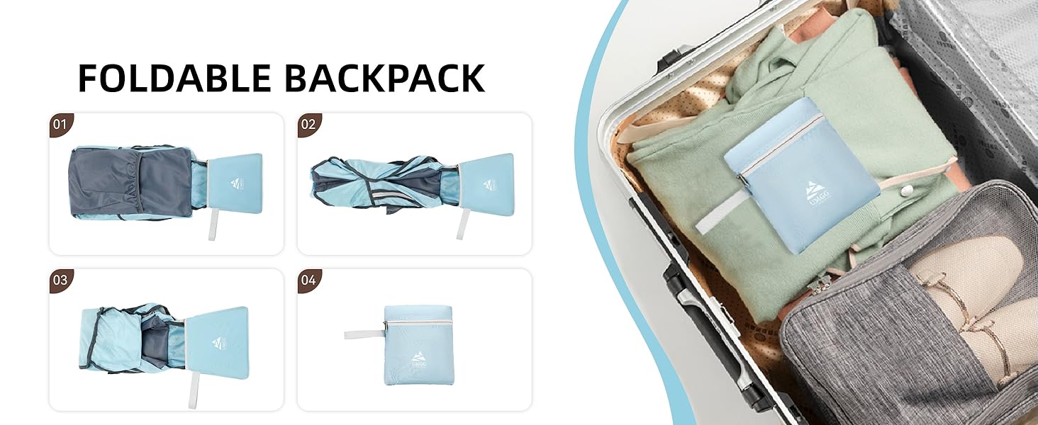 small hiking backpack