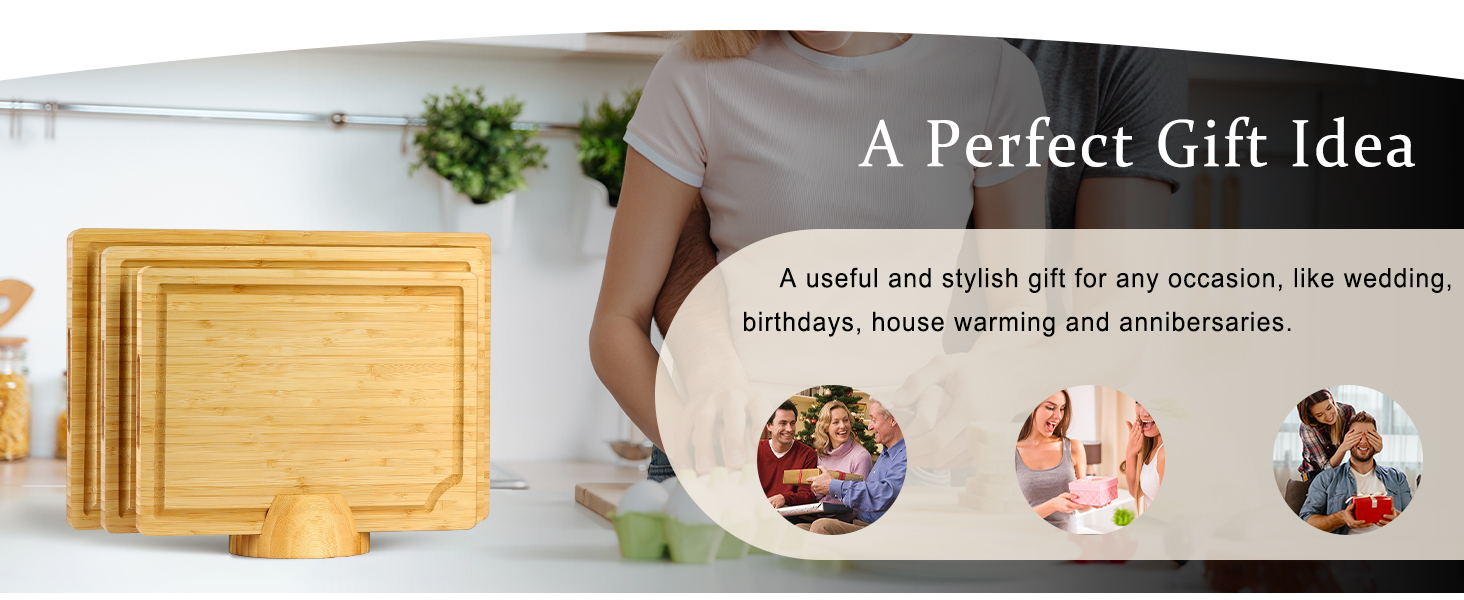 wooden cutting board set bamboo cutting boards