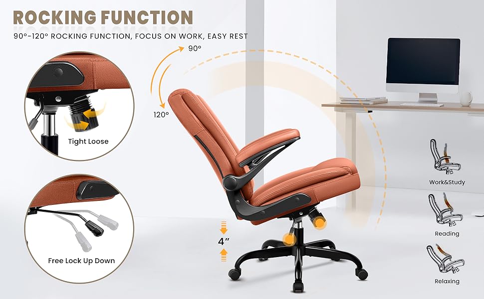 Brick Attic Office Chair, Executive Office Chair Ergonomic