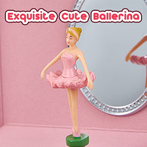 cute Ballerina muscial jewelry box