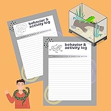 behavior log pages images
