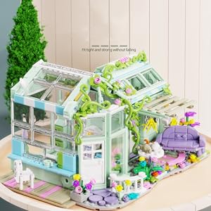 Amazon.com: CAEROKEERL，Flower House Building Set， Garden
