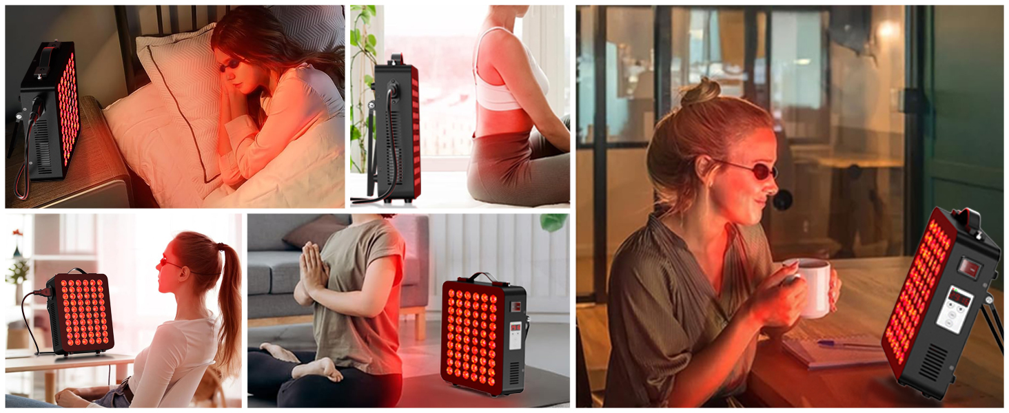 Lamp voor rood lichttherapie