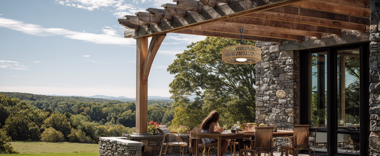 farmhouse ceiling fan