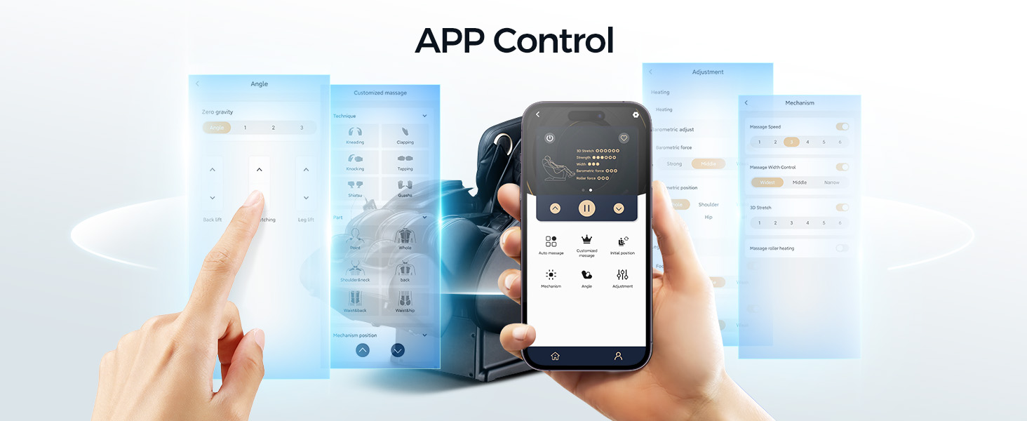 APP Control, zero gravity massage chairs full body with heat, sillon de masajes cuerpo completo
