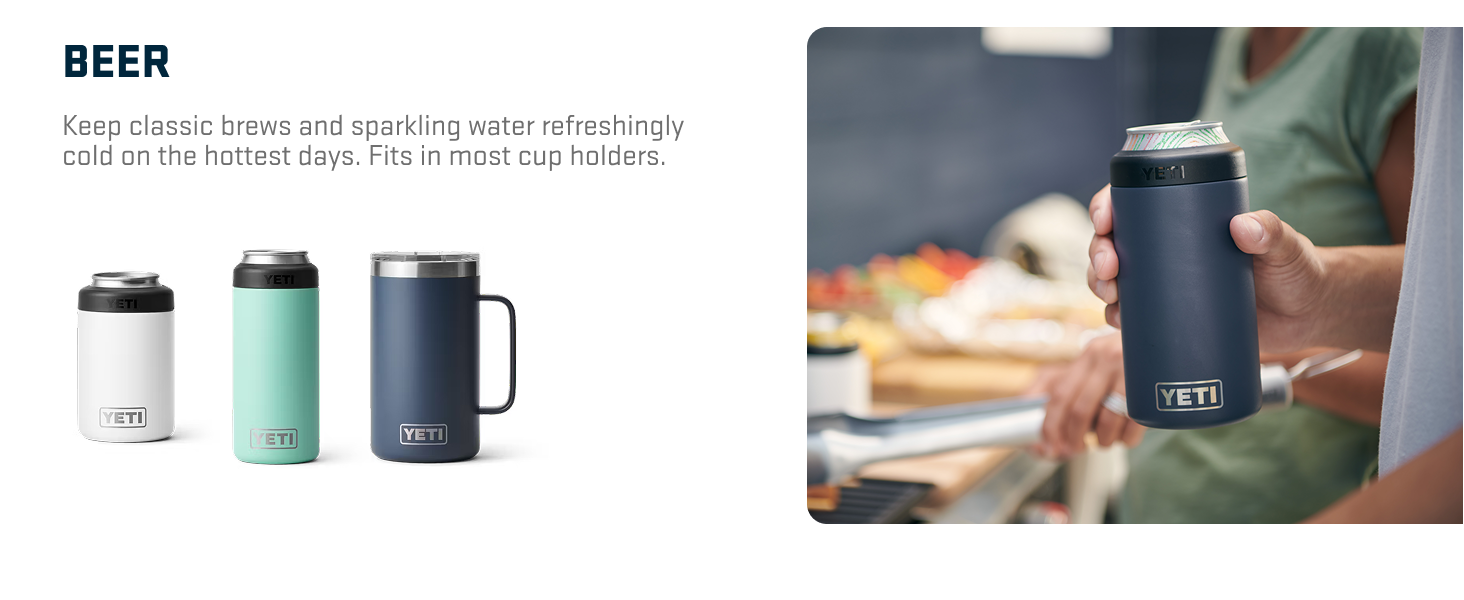 keep classic brews and sparkling water refreshingly cold.