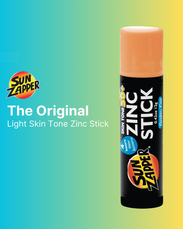 sun zapper light skin tone zinc stick