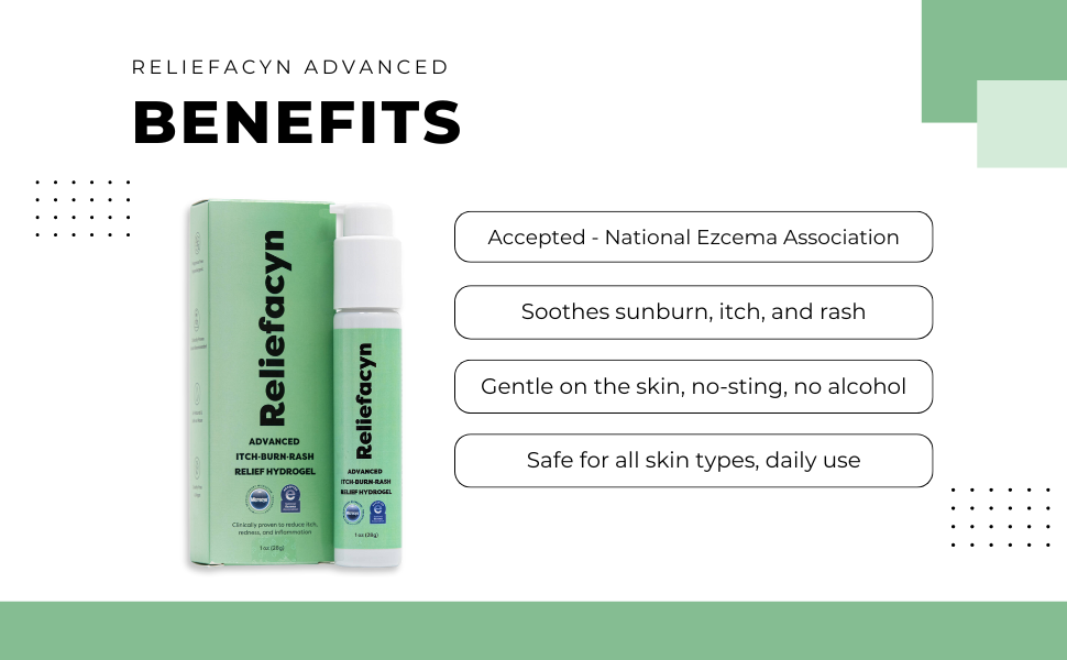 Reliefacyn Advanced Benefits 