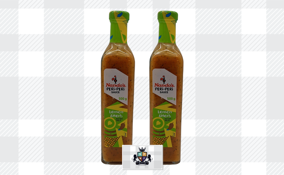 AETN Creations Nando's 2x500g Peri-Peri Lemon and Herb
