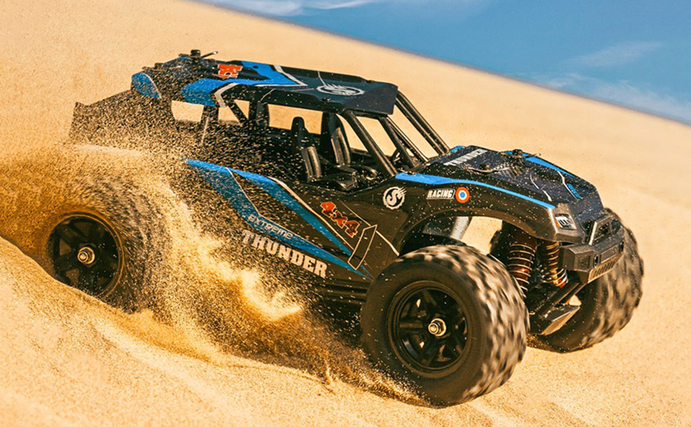 Amazon.com: HLSFWDRIVE RC Truck Off Road 1/18 RC Car 4x4