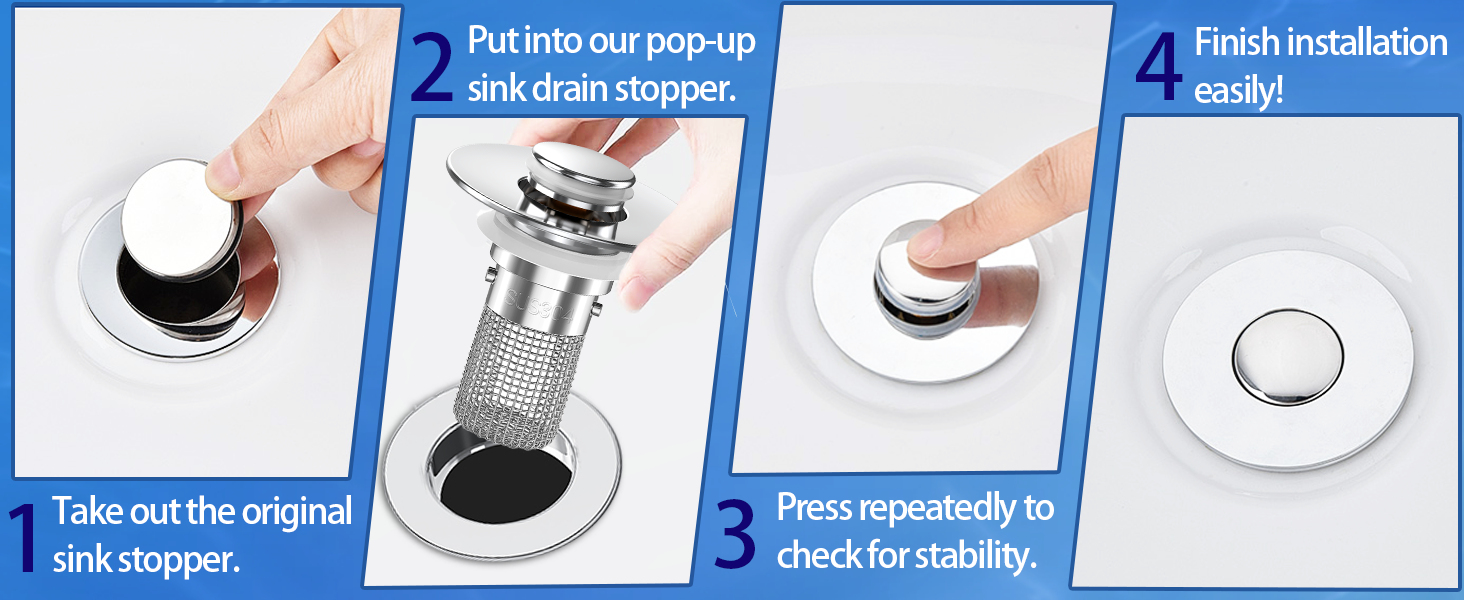Bathroom Sink Drain Strainer