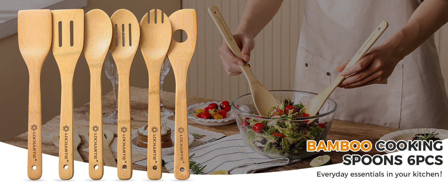 wooden spoons for cooking