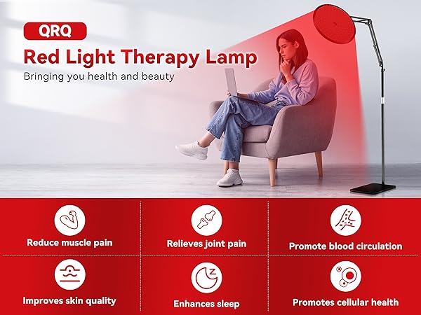 Amazon.com: QRQ Red Light Therapy, Infrared Light Therapy