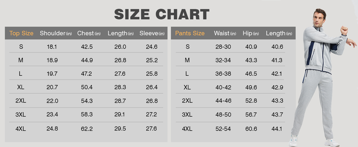 Mens Track Suits Sets