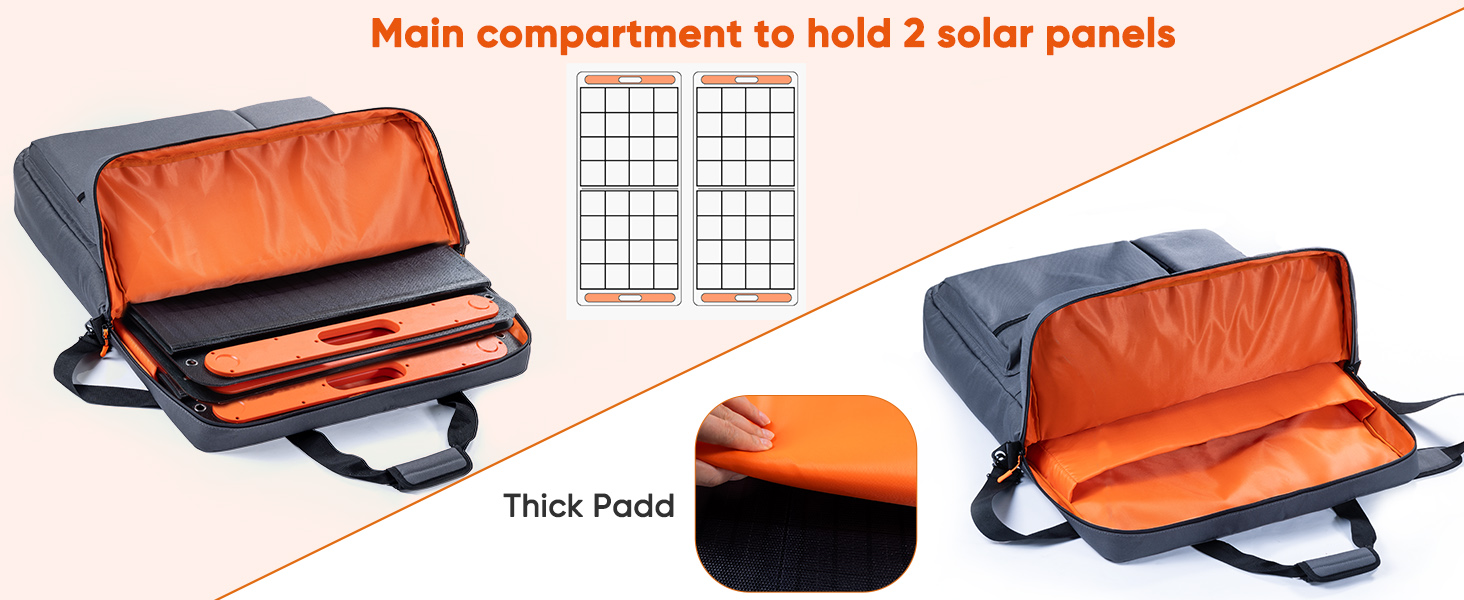 Travel Solar Panel Carrying Case