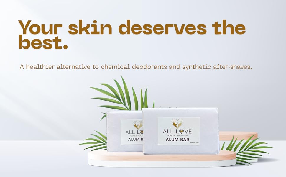 skin deserves better- alum