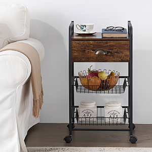 Rolling Storage Shelves